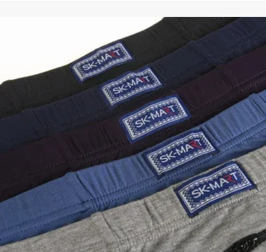 Dropshipping Men's anti-theft underwear big pockets Boxer four quarter anti-theft briefs, single zippers Panties