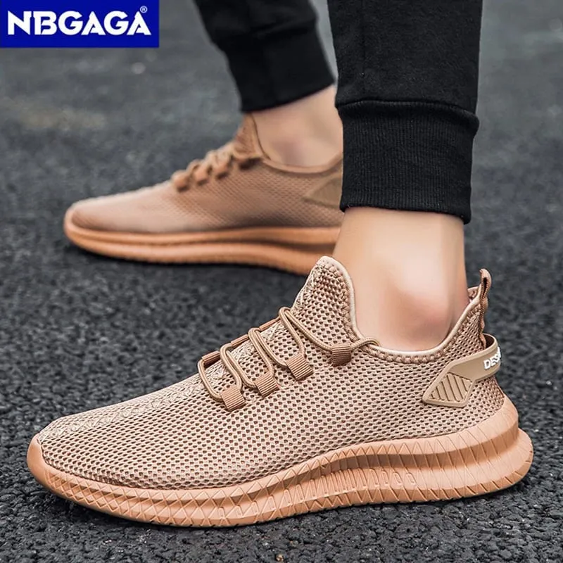 Classic Shoes for Men's Casual Sports Shoes Fashion Breathable Outdoor Running Sneakers Lightweight Mesh Walking Footwear