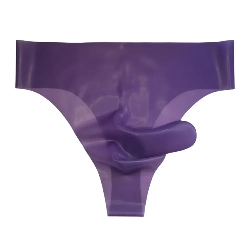 Sexy Nightwear Mens Latex Underwear Comfortable Latex Safety Panties Men\'s Thongs Brand New Condition Classic Brief Style