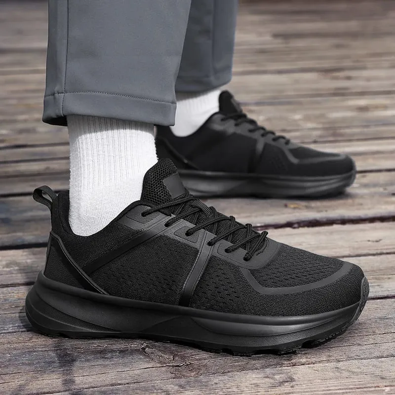 Barefoot Shoes for Men Zero Drop Wide Toe Box Sneakers Minimalist Lace Up Lightweight Breathable Running Shoes Gym Shoes Outdoor