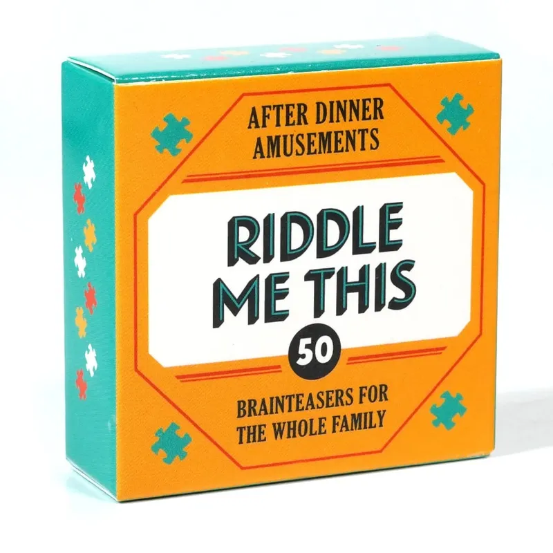 After Dinner Amusements Card Game for Family and Friends How Well Do You Know Me Which Would You Choose Truth or Dare Riddle Me