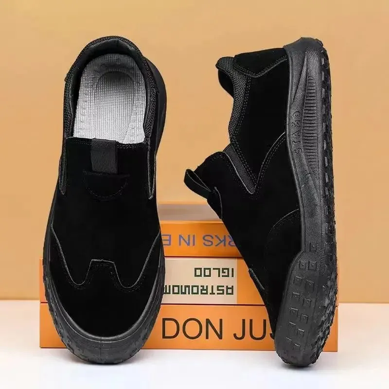 New men fashion Loafers Outdoor waterproof antislip shoes Men Casual Comfort Footwear Male Breathable Walking Sneakers Moccasin