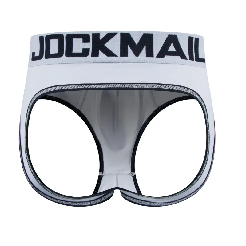 Men's Bottomless Gay Underwear Sexy Backless Briefs Jockstrap Sissy Penis Pouch Push Up Underpants Calzoncillos Hombre Slip