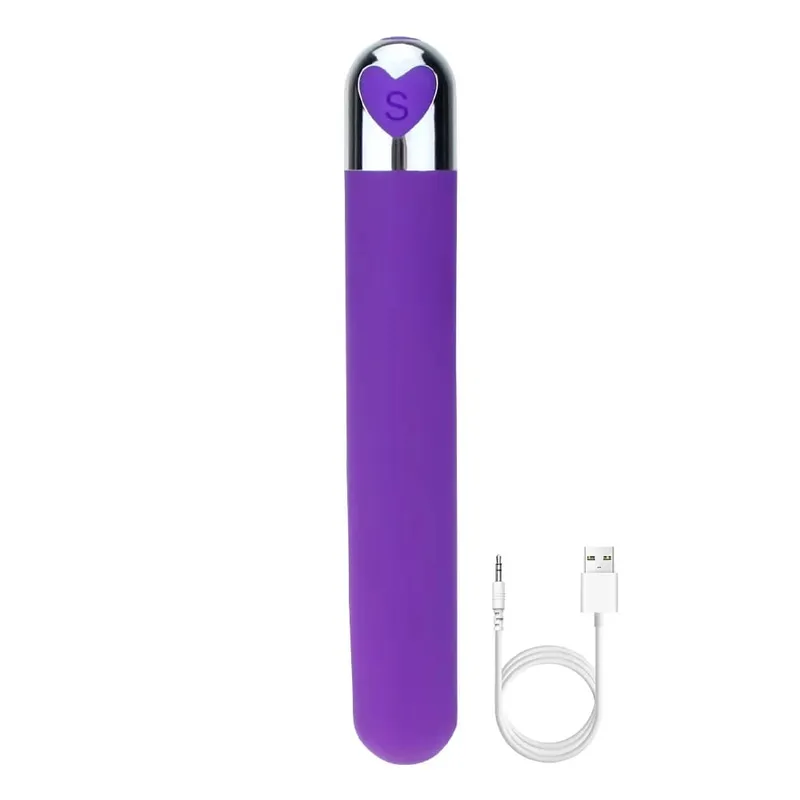 10 Speed Mini Bullet Vibrator for Women Rechargeable Wireless Vibrating Anal Bullet Clitoral Stimulator Dildo for Adult Sex Toys