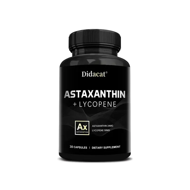 Astaxanthin Supplement for Men and Women | From Haematococcus Pluvialis Microalgae for Eye & Skin Health Support