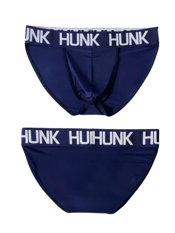 Sexy Men Low Rise High Cut Bikini Briefs Ice Silk Soft Lightweight Breathable Underwear Sport Workout Daily Single Underpants