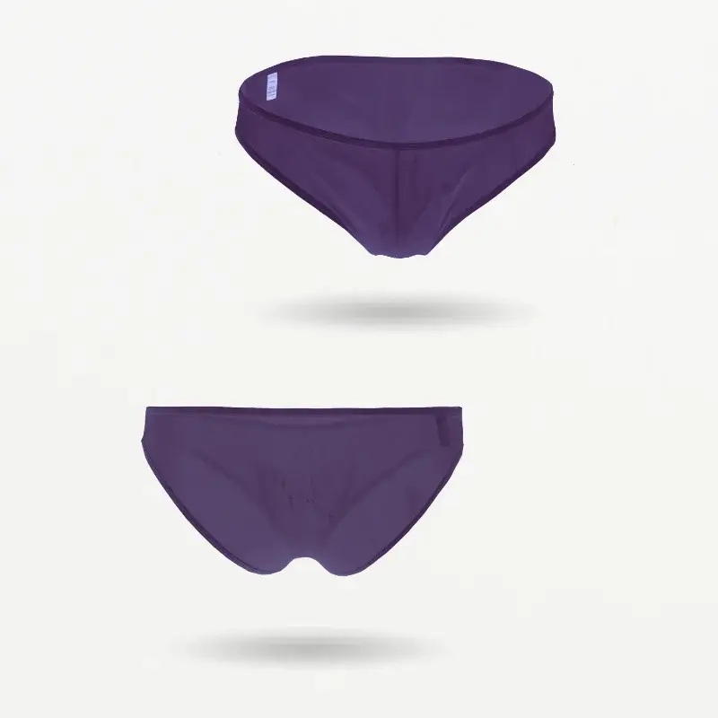 Mens Underwear Men's Fashionable Breathable Triangle Underwear, Mesh Transparent Comfortable Sexy Men's Underwear Men Briefs YW