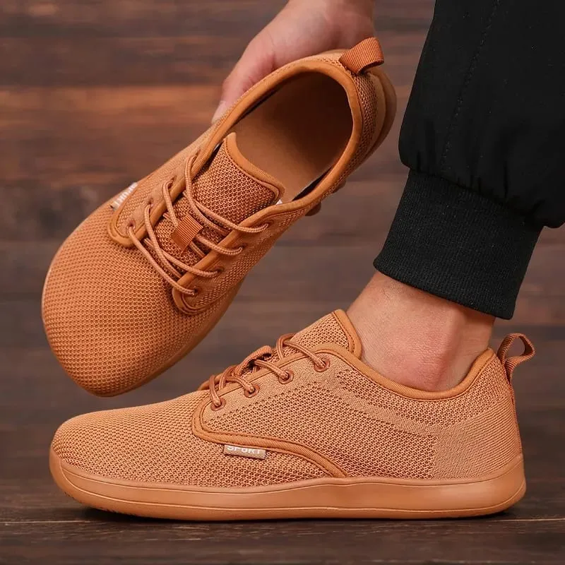 Men's Casual Sneakers Lightweight Casual Wide Toe Sneakers Non Slip Comfortable Boat Shoes Unisex Barefoot Minimalist Shoes