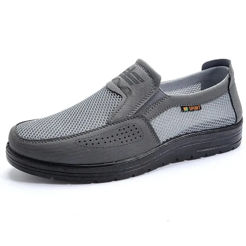 ​Men's Shoes 2025 Summer Casual Sneakers Breathable Mesh Chunky Sole Affordable Free Shipping​