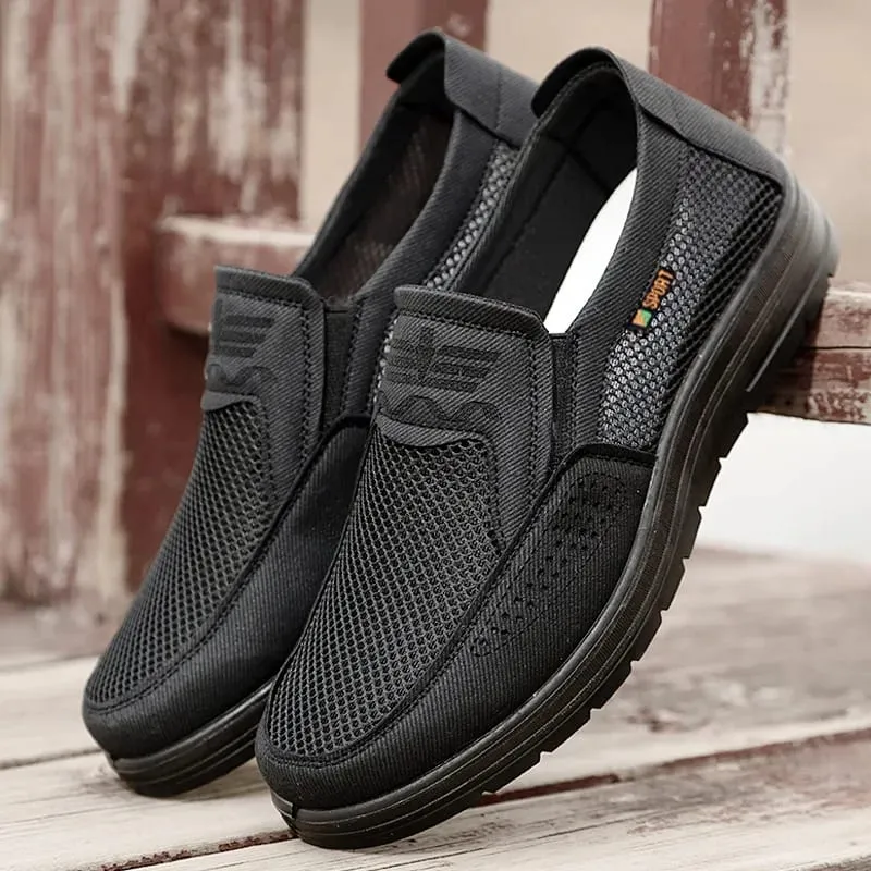 ​Men's Shoes 2025 Summer Casual Sneakers Breathable Mesh Chunky Sole Affordable Free Shipping​