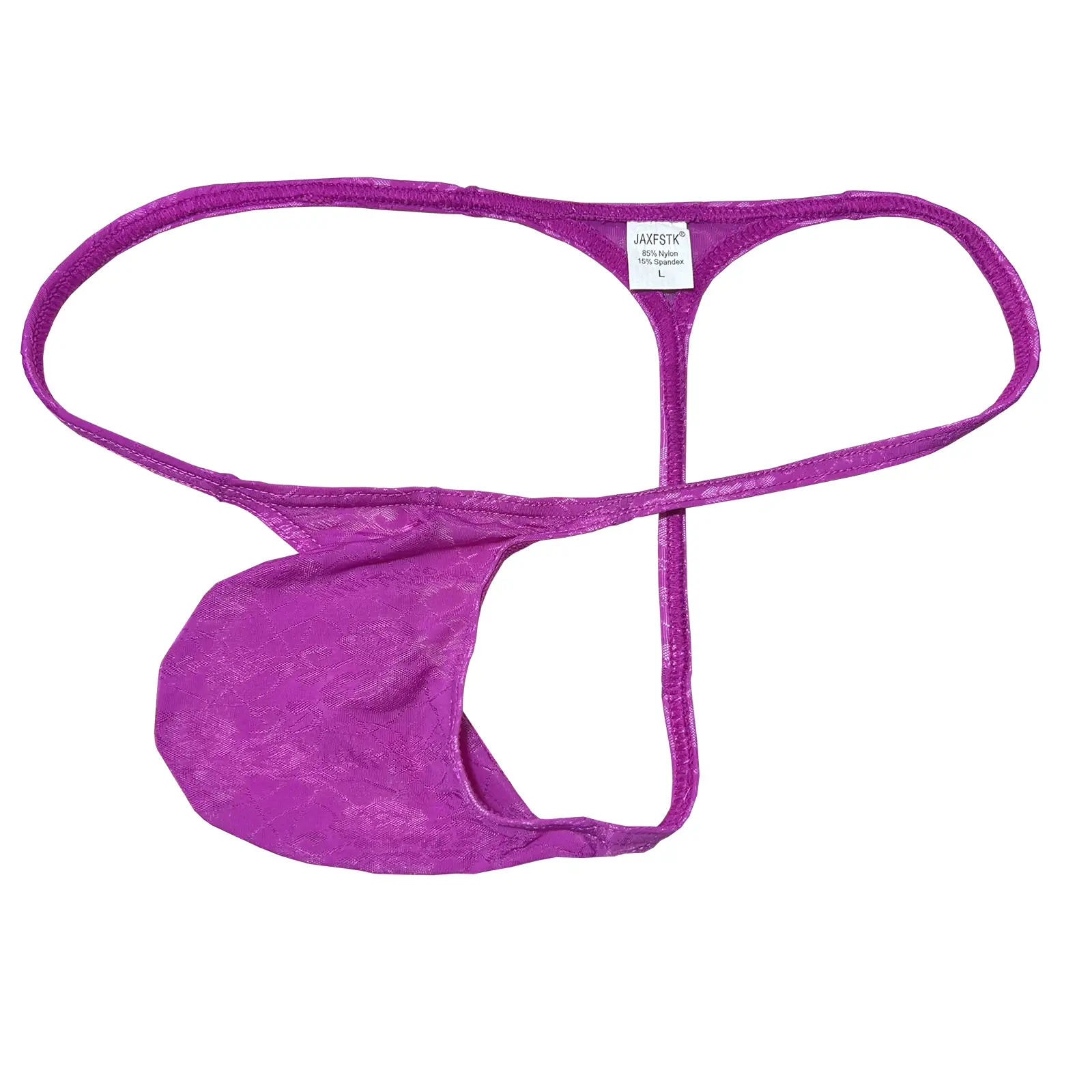 Mens Ultra-Thin Lace Jacquard Thong Underwear Soft Breathable Lightweight Mesh Panties Men Thong G-string Low Rise No-Show Brief