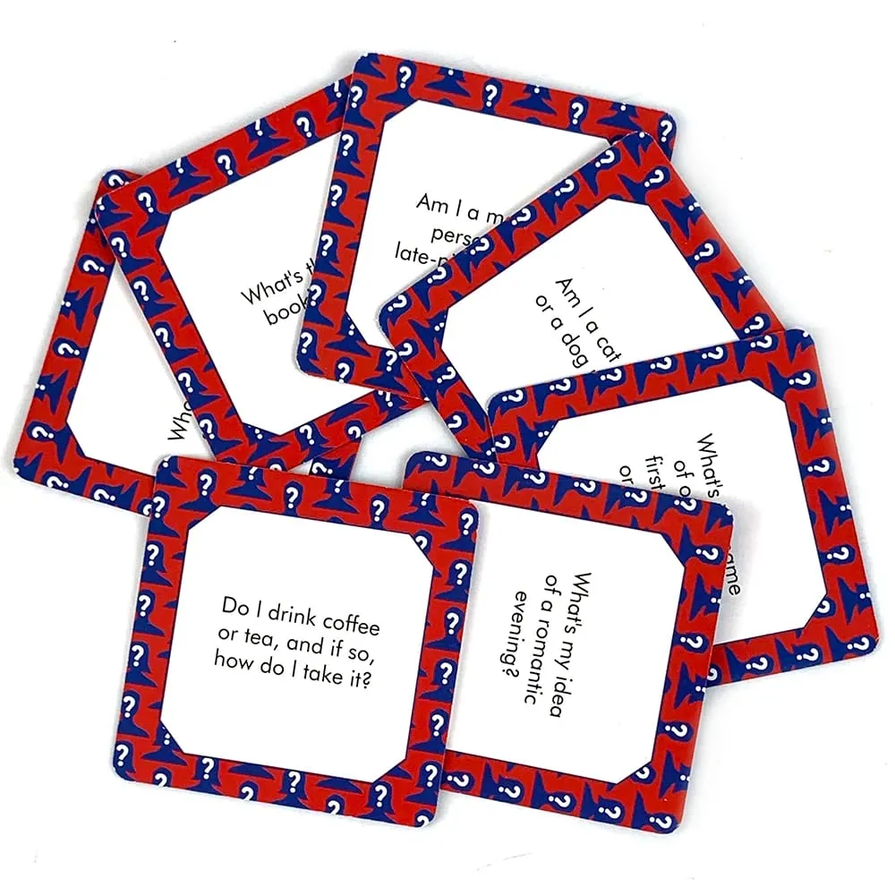 Mini Game Card - How Well Do You Know Me? - Game Board Game Card Travel Card Party Entertainment For Family Friends