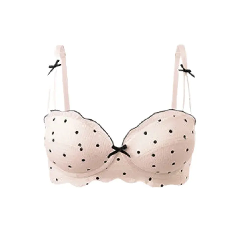 Hot Sale Japanese Style Wireless Bra for Women Sexy Slim Pure Design Push Up Lift Small Bust Comfortable Everyday Lingerie Set