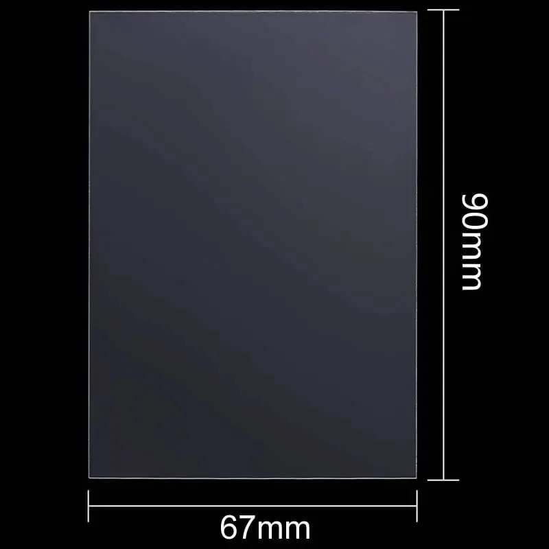 67*90mm Games Card Sleeves Transparent Playing Protector Compatible Trading Yugioh Pokemon Baseball Cards Folder Holder Kids Toy