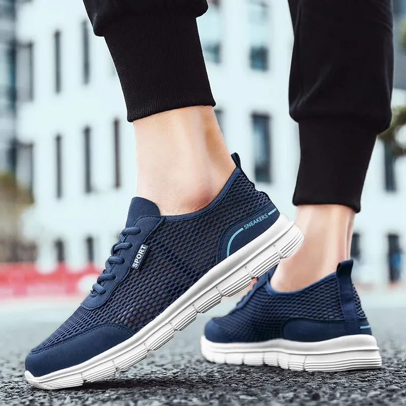 Men Shoes Spring Summer Soft Loafers Lazy Shoes Lightweight Mesh Casual Shoes Men Sneakers Tenis Masculino Zapatillas Hombre