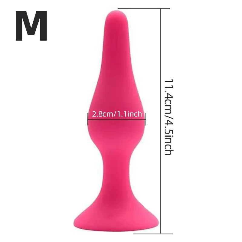 Beginner Silicone Butt Plug Anal Plug for Men Women Prostate Massager for Gay Mini Anal Bullet Masturbator Sex Toy for Men
