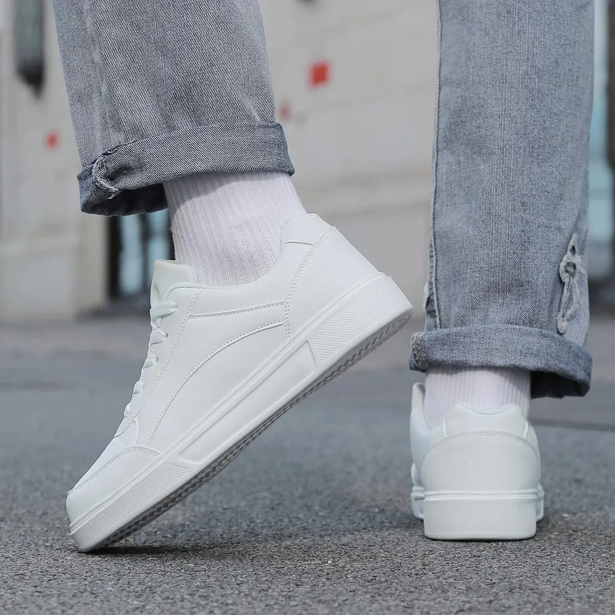 Men's Sneakers New Summer Style Casual Shoes for Couples Lightweight Breathable Wear-Resistant Non-Slip Sports Shoes for Women