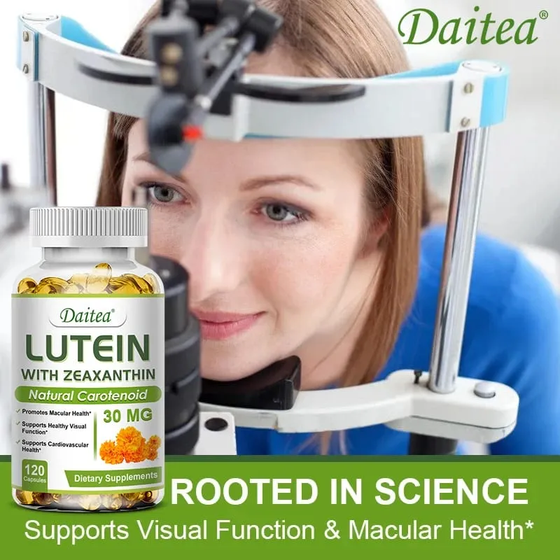 Lutein Eye Supplement - Containing Vitamins Zeaxanthin Extract Improve Eye Edema Improve Vision Health Eye Health