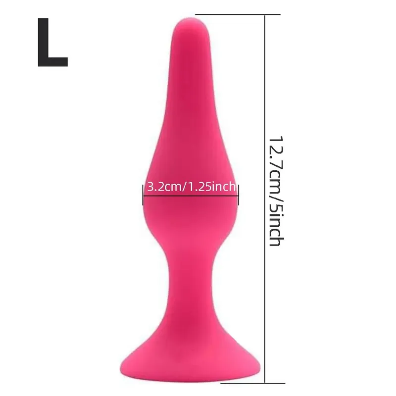 Beginner Silicone Butt Plug Anal Plug for Men Women Prostate Massager for Gay Mini Anal Bullet Masturbator Sex Toy for Men