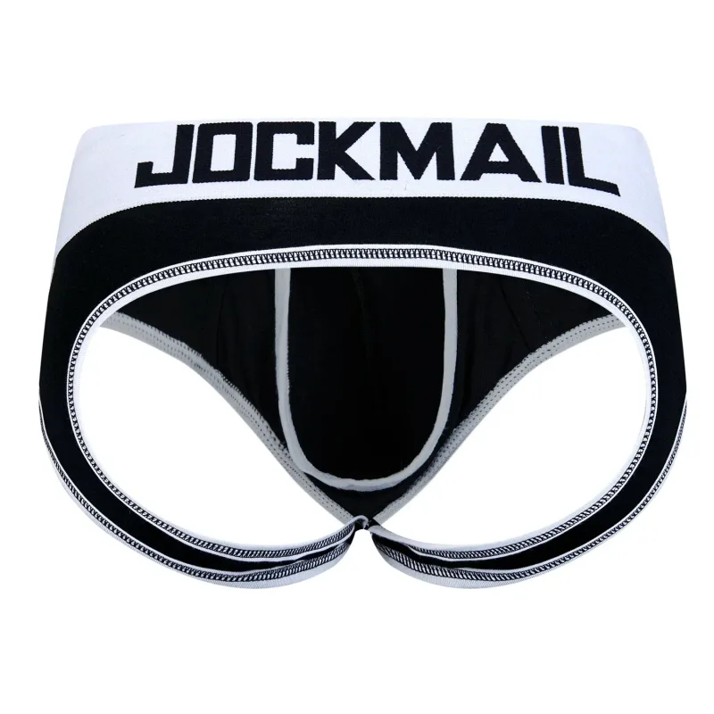 Men's Bottomless Gay Underwear Sexy Backless Briefs Jockstrap Sissy Penis Pouch Push Up Underpants Calzoncillos Hombre Slip
