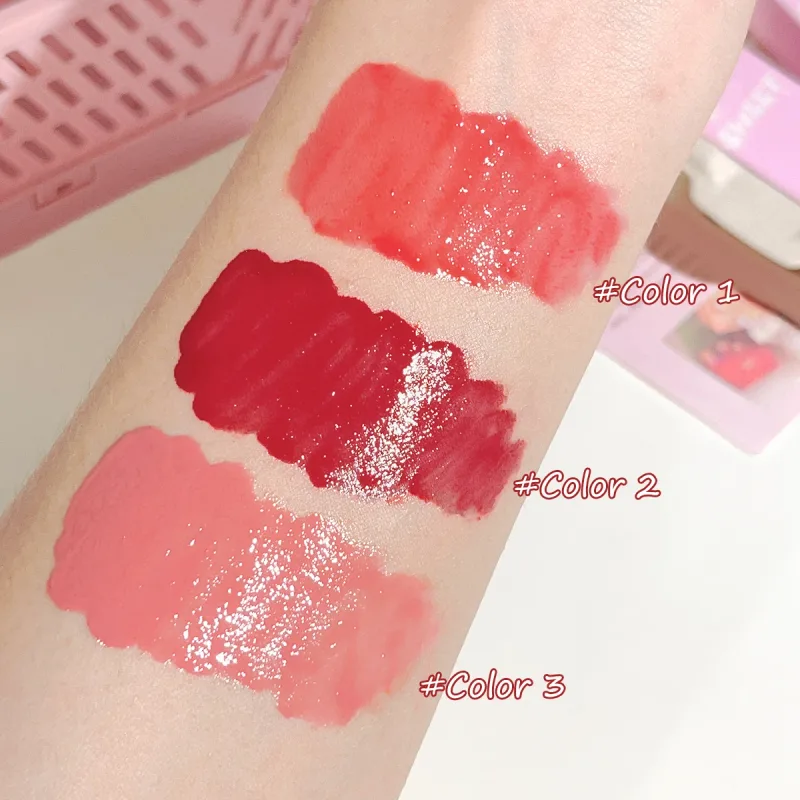 Glossy mirror lip gloss nude lip gloss moisturizing brightening complexion waterproof long-lasting for a flawless finish