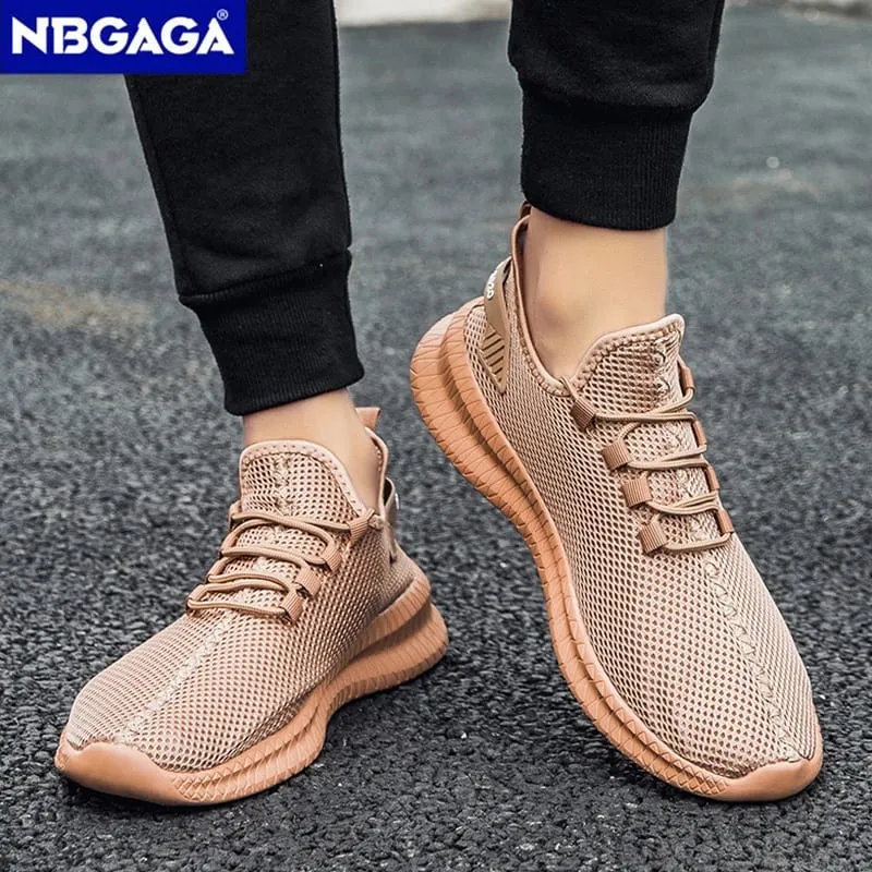Classic Shoes for Men's Casual Sports Shoes Fashion Breathable Outdoor Running Sneakers Lightweight Mesh Walking Footwear