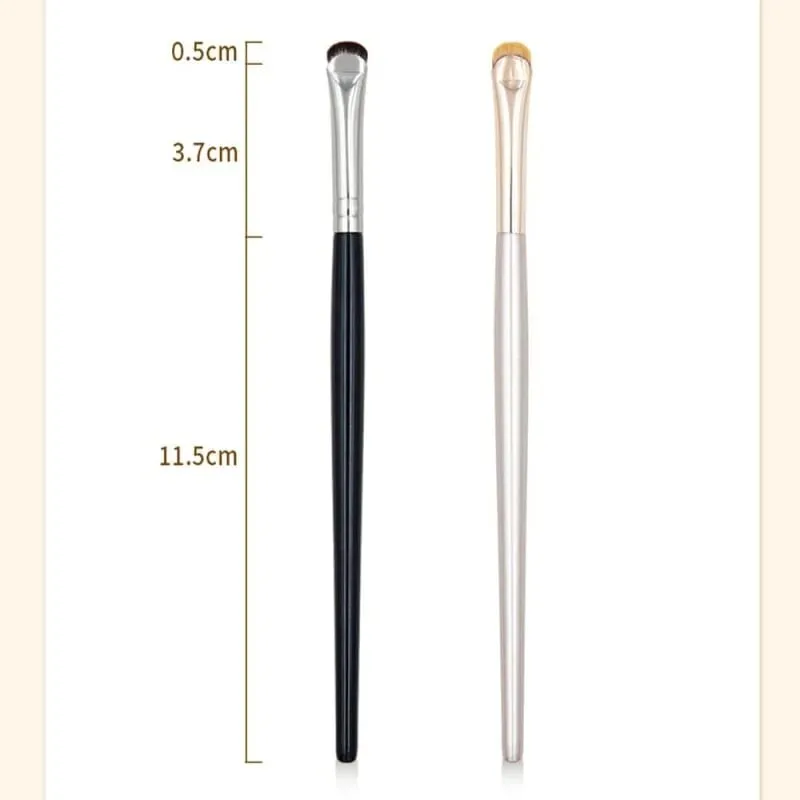 2pcs Curved Eyeliner Makeup Brushes Eye Makeup Smudge Tools Precision Soft Eyeshadow Brush Sharp Thin Small Eye Cosmetic Tools