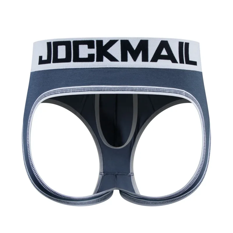 Men's Bottomless Gay Underwear Sexy Backless Briefs Jockstrap Sissy Penis Pouch Push Up Underpants Calzoncillos Hombre Slip