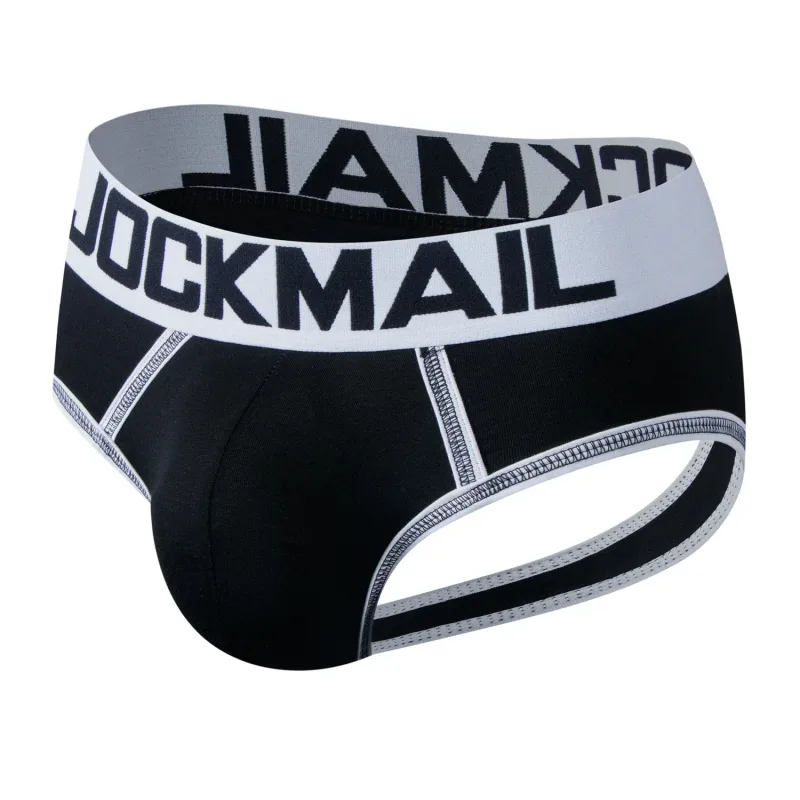 Men's Bottomless Gay Underwear Sexy Backless Briefs Jockstrap Sissy Penis Pouch Push Up Underpants Calzoncillos Hombre Slip
