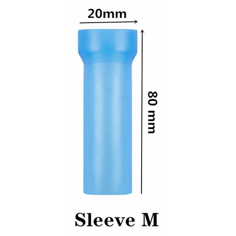 S/M/L Silicone Glans Protector Cap Sex Toys Genital Sleeve Dick Enlargement Extender Stretcher Sleeves For Penis Adult Supplies