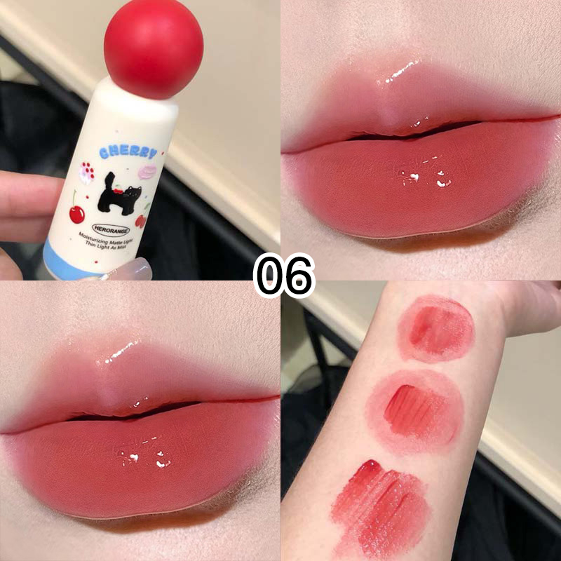 Meow Whisper Mirror Lip Gloss - Moisturizing Long-Lasting Water-Glossy Perfect for Spring/Summer