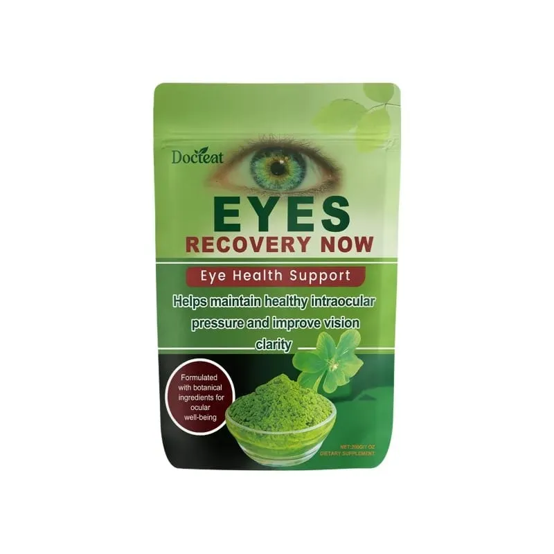 Docteat Eye Recovery Powder Botanical Ingredients with Lutein Zeaxanthin Vitamin A Zinc Eye Health Supplement 200g