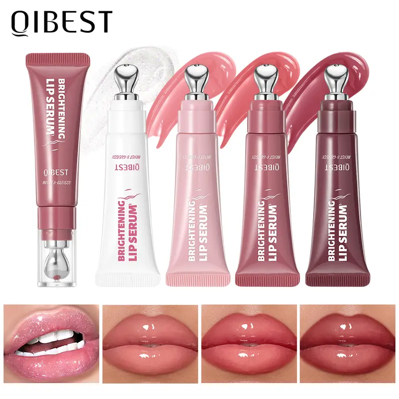 Mirror Pearl Lipgloss Long Lasting Moisturizing Lipstick Shine Glitter Lip Glaze Non Stick Cup Jelly Pout Lip Tint Makeup