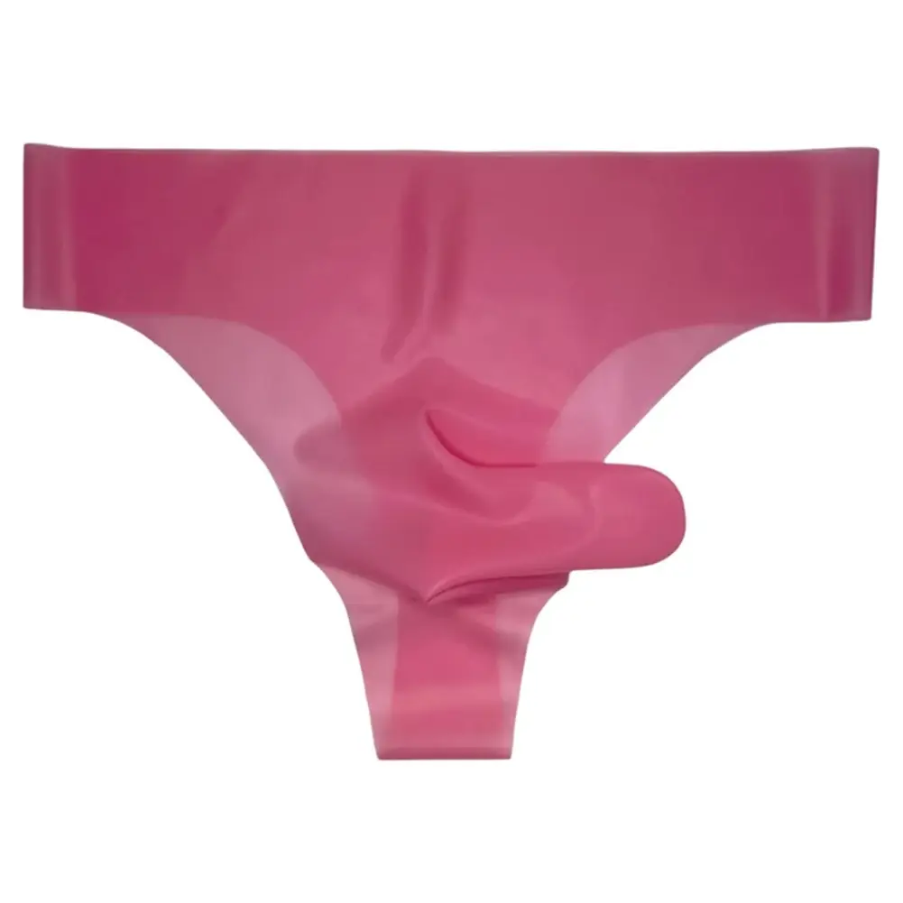 Sexy Nightwear Mens Latex Underwear Comfortable Latex Safety Panties Men\'s Thongs Brand New Condition Classic Brief Style