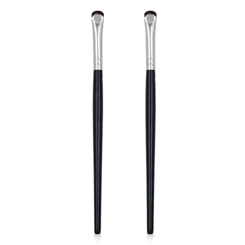 2pcs Curved Eyeliner Makeup Brushes Eye Makeup Smudge Tools Precision Soft Eyeshadow Brush Sharp Thin Small Eye Cosmetic Tools