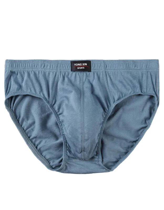 100% Cotton Briefs Mens Comfortable Underpants Man Underwear L/XL/2XL/3XL/4XL5pcs/Set Free Drop Shipping
