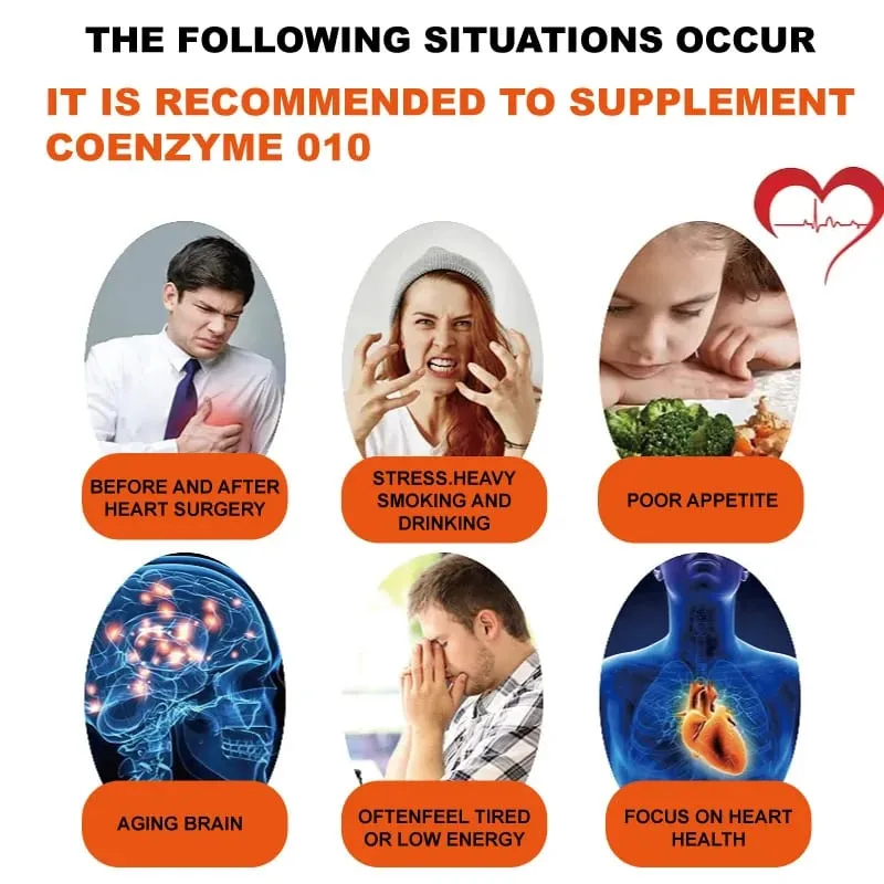 Buy 3 Get 1 Free - CoQ10 Capsules (Ubiquinone) 400mg - Support for Brain Heart & Energy Health – High Absorption Supplement
