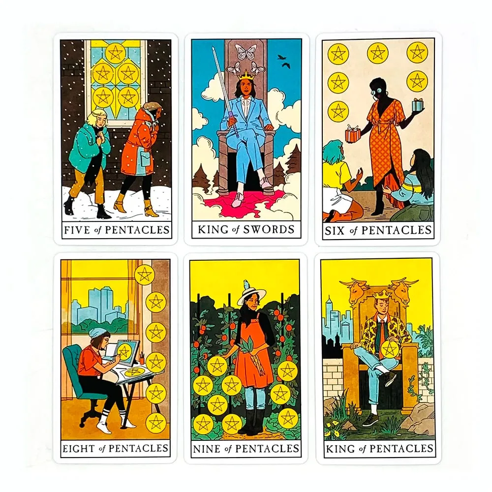 Modern Witch Tarot Cards A 78 Deck Oracle English Divination Borad Playing Games,Perfect For Beginners Women Girls Personal Use — image 5