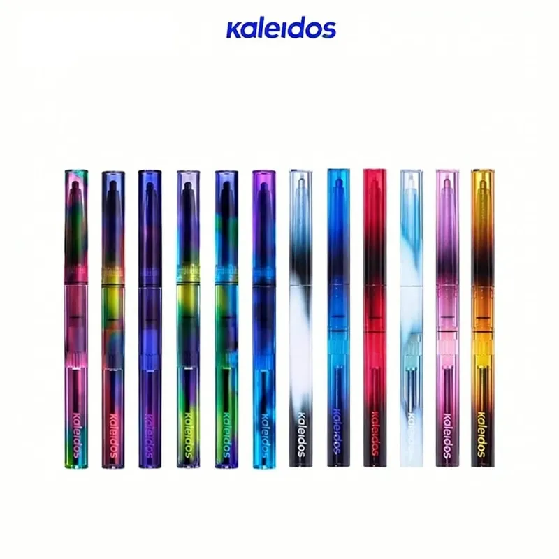 Kaleidos Automatic Gel Eyeliner Pencil Chameleon Eye Shadow Highlighter Glitter Face Makeup Set Chameleon Diamond Powder