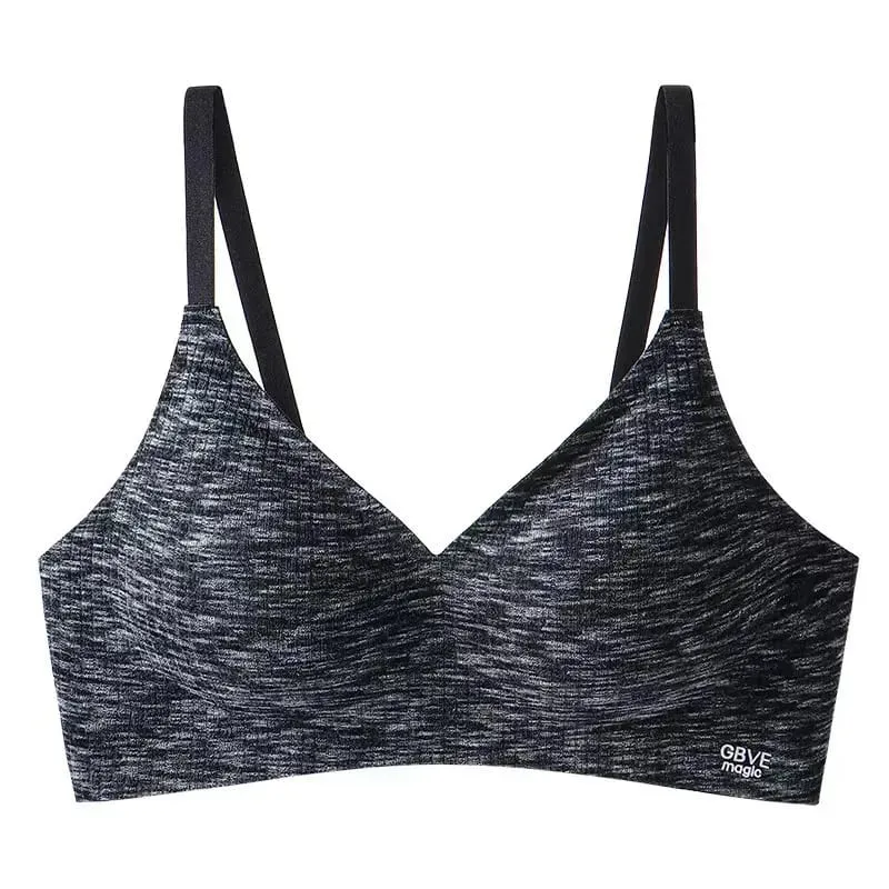 Women's Non-trace Jelly Push-Up Bra Soft Support Comfortable Anti-Sagging Lingerie without Underwire for Everyday W