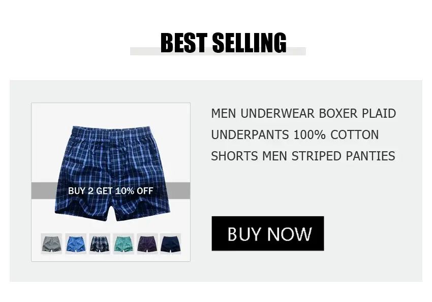 Mens Underwear Boxers Shorts Casual Cotton Sleep Underpants Packag High Quality Plaid Loose Comfortable Homewear Striped Panties