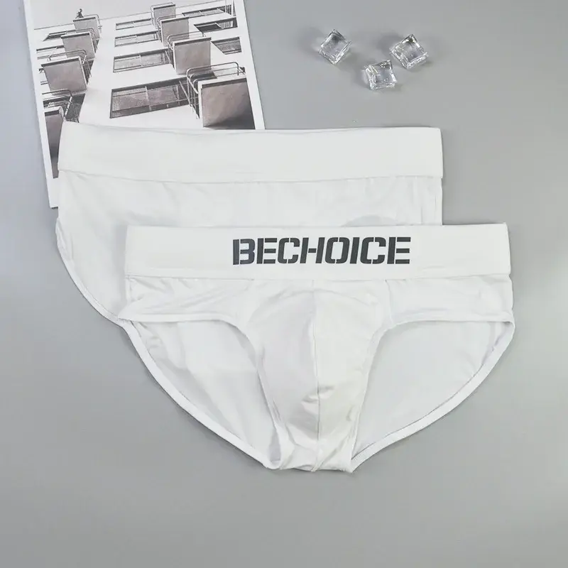 Men's briefs are sexy and comfortable, milk silk low-rise youth underwear, men's breathable tide and tight