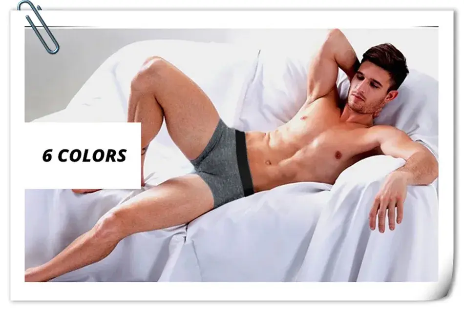 8pcs/Lot Mens Boxer Underwear Panties for Man Male Shorts Knicker Thermal Casual Underpants Cotton Set Pants Calzoncillos