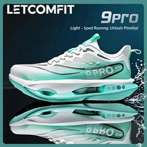 Men Running Shoes Cushion Stable Lightweight Sport Shoes Mesh Breathable Casual Sneakers Women Non-slip Outdoor Athletic Shoes