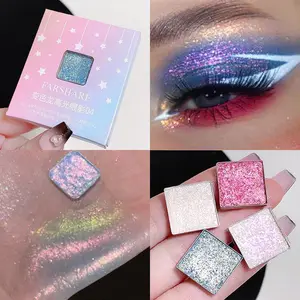 Multichrome Metallic Changing Eye Shadow Cards Waterproof Chameleon Blue Ultra-Shiny Holographic Glitter Eye Makeup Highlighter