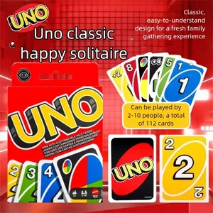 UNO Filp JRV01 Playing Cards Games DOS Family Party Table Playing Card W2085-Mattel Kids Toys Board Games