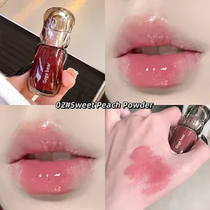 Moisturizing Plump Lips Mirror Effect Lip Color Non Greasy Texture Liquid Lip Pigment Not Easy To Stick Lightly Lip Glaze
