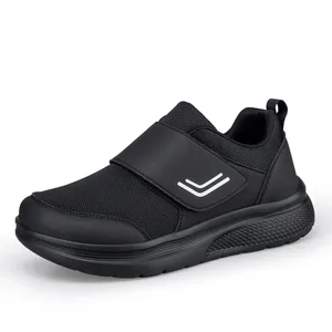 Extra Wide Men's Orthopedic Diabetic Shoes for Elderly Orthopedics Feet Swollen Adjustable Easy Top Walking Shoes Sneakers