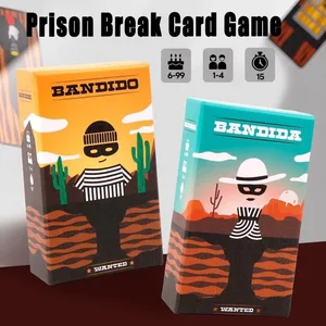 2026 Hot Bandido Bandida Board Game 1-4 Players Strategy Puzzle Card Game For Kids & Adults Party Family Fun Strategy Game