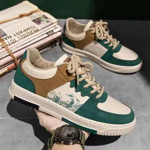 Fashionable Multifunctional Anti Slip and Wear-Resistant Casual Skateboarding Shoes Designed Specifically for Men Men's Lightwe